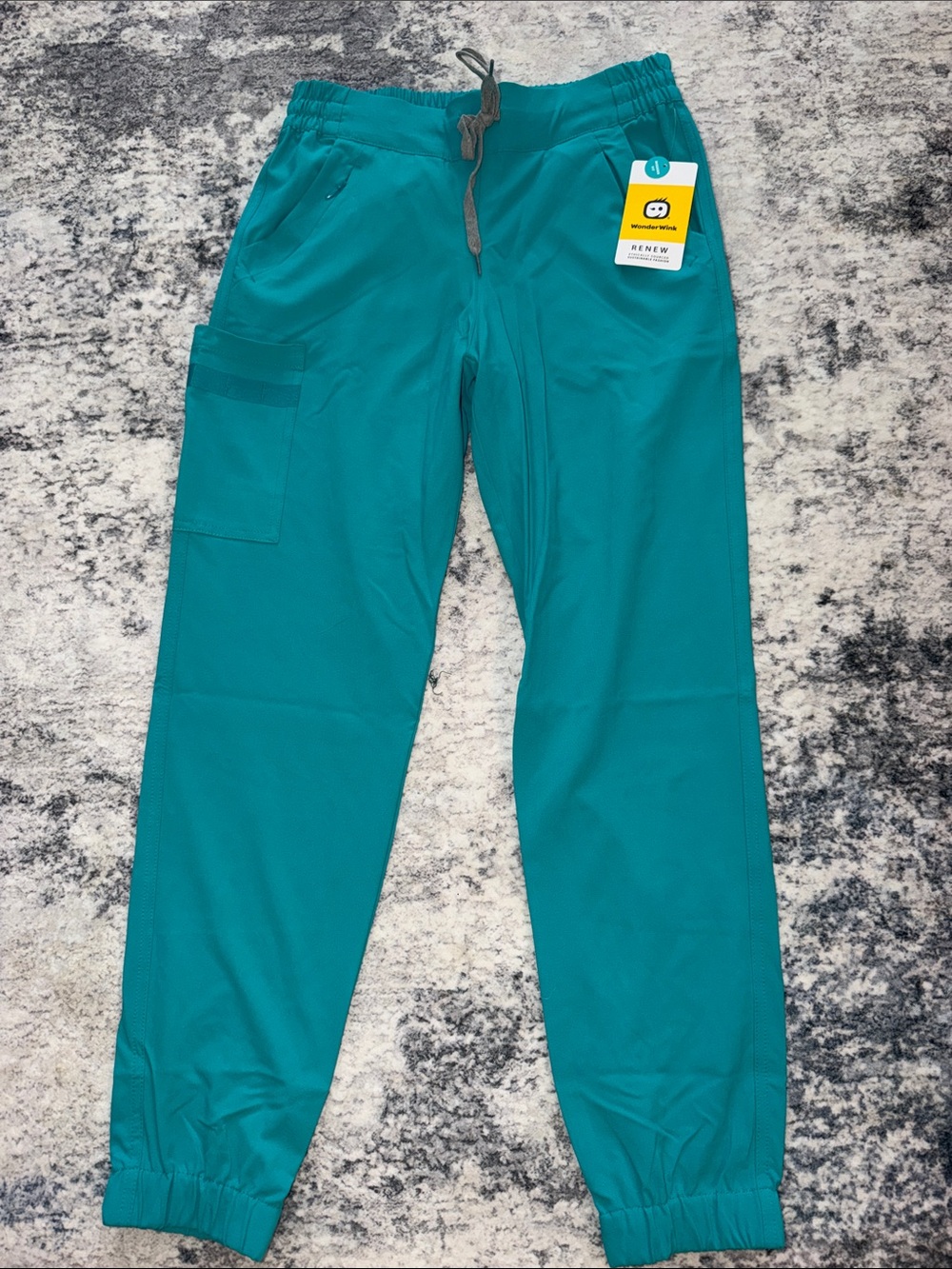Wonder wink teal jogger scrubs brand new